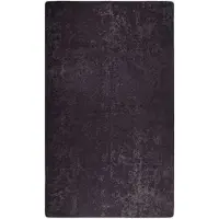 vidaXL Tapis lavable antidérapant 120x180 cm anthracite