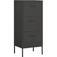 vidaXL Armoire de rangement Anthracite 42,5x35x101,5 cm Acier