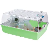 Ferplast Mini Duna Hamster Cage Clair,Rose