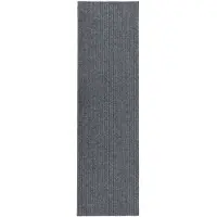 vidaXL Tapis 100x400 cm Gris