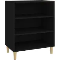vidaXL Sideboard Noir 57x35x70 cm Bois composite