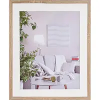 Henzo Cadre photo Moderne - 50x60cm - Marron clair
