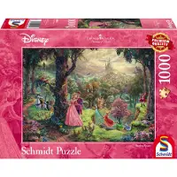 Schmidt Spiele Spiele Disney Dornröschen, Puzzle Thomas Kinkad 59474