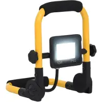 vidaXL -Scheinwerfer mit Griff LED 10 W Kalt weiß