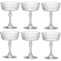 Bormioli Rocco Set de 6 glaçures America ’20sets 27,5 cl