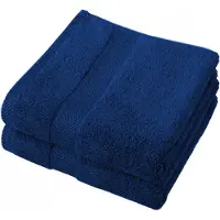 De Witte Lietaer Stephanie serviette de bain 100 X 50 cm Bleu 2 pcs.