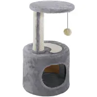 Ferplast 4010 Flat Post Cat Tree Gris
