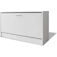 vidaXL Bureau avec tiroir et placard 100x40x73 cm Blanc