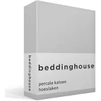 Beddinghouse Drap-Housse Beddinghouse Light Grey (Percal)-90 x 200 cm