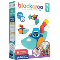 Clics Toys Blocs en mousse magnétiques Blockaroo, Bateau 10 pièces