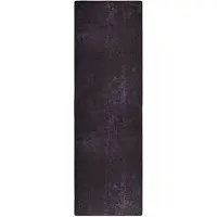 vidaXL Tapis lavable antidérapant 80x300 cm Anthracite