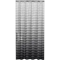 Pisla Rideau de Douche Sealskin Speckles Noir
