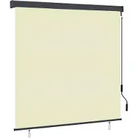 vidaXL Store extérieur 160x250 cm Crème