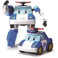 Silverlit Voiture Robot Transformable 2 en 1 Robocar Poli