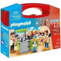 Playmobil City Life 9543 - Valisette Famille Et Cuisine