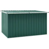 vidaXL Coffre de jardin vert 171x99x93 cm