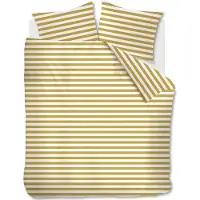 Ambiante Housse de Couette Ambiante Orsin Jaune Satin-200 x 200 / 220 cm | 2-personnes