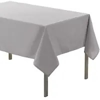 Coppens Nappe rectangle polyester Gris 140 x 250 cm