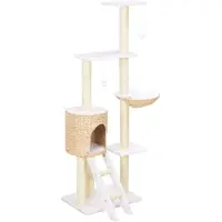 vidaXL Arbre à chat sisal jonc de mer