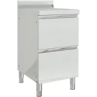 vidaXL Armoire de cuisine professionnelle avec 2 tiroirs 50x60x96 cm