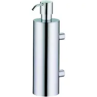 kela Distributeur de Savon Kela Brass 23,5 Wall Silver Shining
