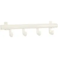 V-Part Porte-manteau avec 4 crochets Techno 4 Blanc