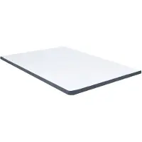 vidaXL Surmatelas pour sommier à ressorts 200 x 140 x 5 cm moyennement souple