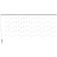 vidaXL Light Cord Vorhangsterne mit 500 LEDs 8 Funktionen Multi -Colored