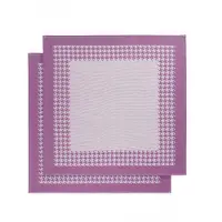 De Witte Lietaer Torchons De Witte Lietaer Pied De Poule Fuchsia (2 unités)
