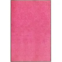 vidaXL Paillasson lavable Rose 120x180 cm