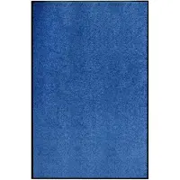vidaXL Paillasson lavable Bleu 120x180 cm