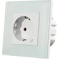 V-TAC 1 X PRISE WI-FI FLUSH MULTIFONCTION 10A - couleur blanche