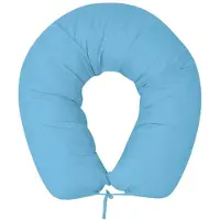 vidaXL Coussin de grossesse 40x170 cm Bleu clair
