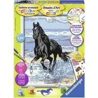 Top 1 Toys Numéro d´Art Cheval dans le ressac