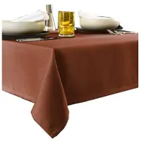 De Witte Lietaer Tafellaken De Witte Lietaer Gibson Terracotta-Ø 190 cm