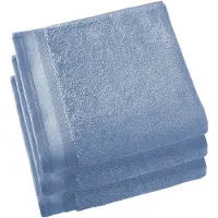 De Witte Lietaer Serviette de Douche De Witte Lietaer Contessa Stone Blue (70 x 140 cm) (Lot de 2)
