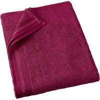 De Witte Lietaer Serviette de Bain De Witte Lietaer Contessa Aubergine (100 x 150 cm)