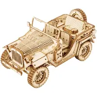 Rokr Puzzle en bois Jeep Willys