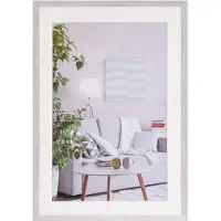 Henzo Cadre Modern - 60x80cm - Blanc