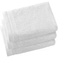 De Witte Lietaer Serviette Invité De Witte Lietaer Contessa White (40 x 60 cm)(Lot de 3)