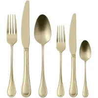 Sambonet Royal Antique Couverts 36pcs. en acier inoxydable/PVD champagne Vh. S0201-S00549-S0044 52663P83 /Déstockage jusqu'à épuisement des stocks