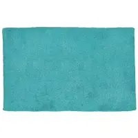 kela Tapis de Bain Kela Ladessa Uni Turquoise Blue-60 x 100 cm