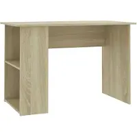 vidaXL Bureau en bois composite Table d'ordinateur PC plusieurs choix