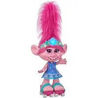 Hasbro Coquelicot avec cheveux dansants trolls 38 x 30,5 cm violet/rose