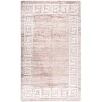 vidaXL Tapis lavable antidérapant 120x180 cm beige