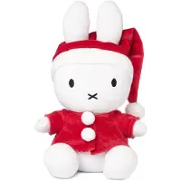 Bon Ton Toys Miffy en peluche Père Noël (23cm) Peluche Lapin en peluche Noël