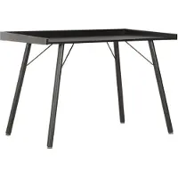 vidaXL Bureau Noir 90x50x79 cm