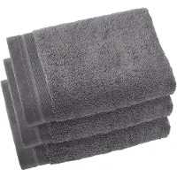 De Witte Lietaer Serviette Invité De Witte Lietaer Contessa Steel Grey (40 x 60 cm)(Lot de 3)
