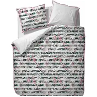 Esprit Housse de Couette Esprit Maci Multi Satin de Coton-200 x 200 / 220 cm | 2-personnes