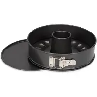 Patisse Forme de marche avec insert turban 26 cm Acier Anthracite, Moule à gâteau, Gris